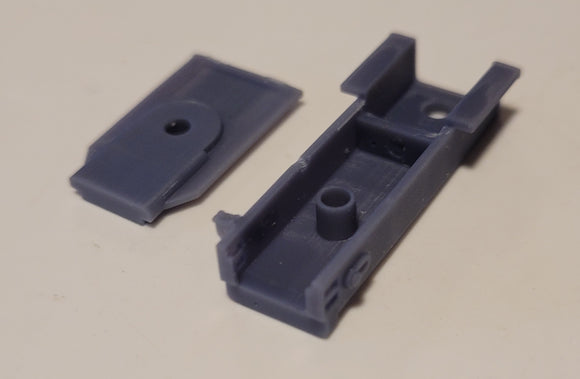 O008 Coupler Boxes - CC&F Scale Width - O 1:48 (2 Pairs)